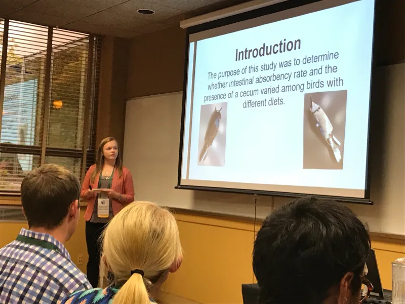 stephanie presenting talk